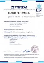 Zertifikat ChemKlimaschutzV